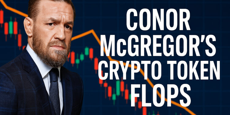 Conor McGregor’s Crypto Token Flops in Presale, Signaling Shift from Celebrity-Backed Crypto