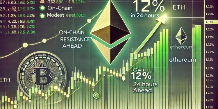 Ethereum Adds 12% In 24 Hours – On-Chain Metrics Point To Modest Resistance Ahead