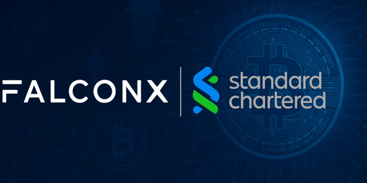 Standard Chartered Teams Up with FalconX to Power Crypto Institutions