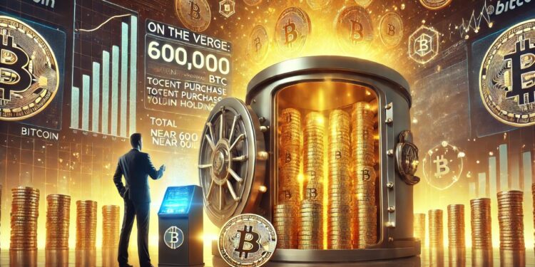 Strategy’s Recent Purchase Positions Total Bitcoin Holdings Near 600,000