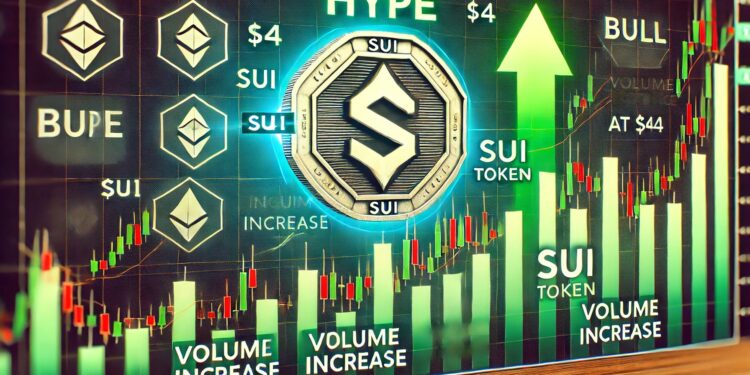 SUI Hype Grows As Price Action Points To A Rally: $4 Level In Focus