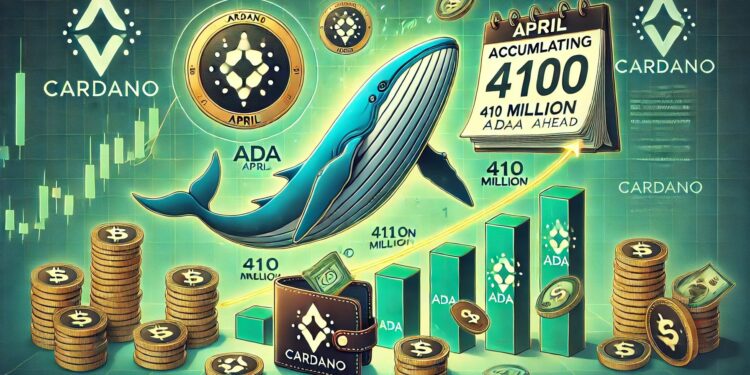 Cardano Whales Accumulated 410 Million ADA In April – Breakout Coming?