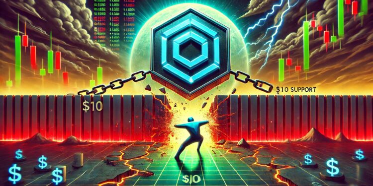 Chainlink Struggles At Key Resistance Level – $10 Support Back In Focus