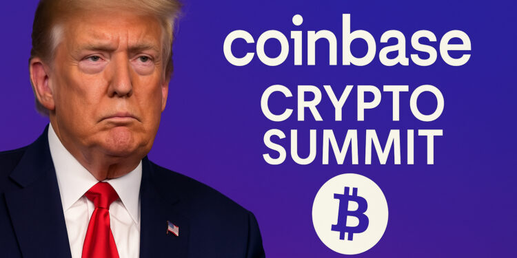 Trump Teases More Crypto Action in Prerecorded Coinbase Summit Address