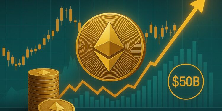 Ethereum Open Interest Hits Record $50 Billion