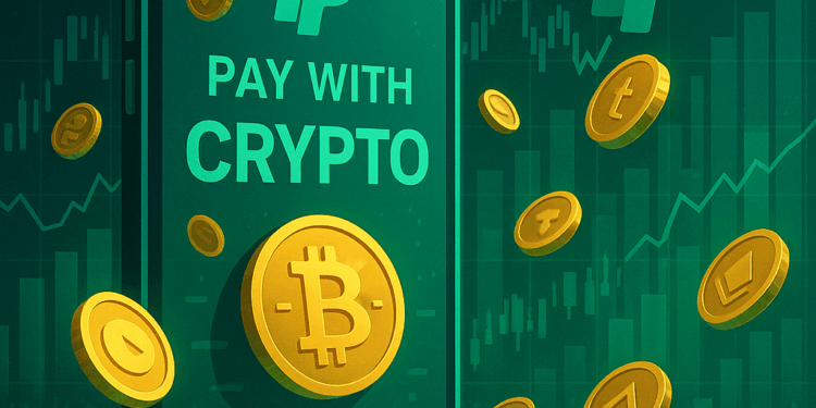 Market Set to Surge as PayPal Introduces ‘Pay with Crypto’ Feature for 100+ Tokens
