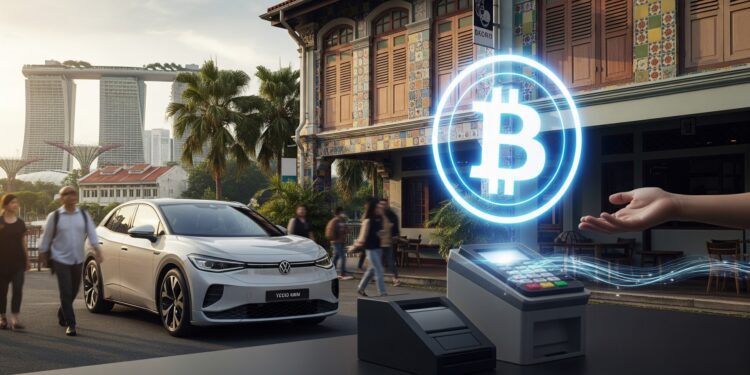 26% of Singaporeans Hold Crypto as Volkswagen Embraces Bitcoin Payments for Cars