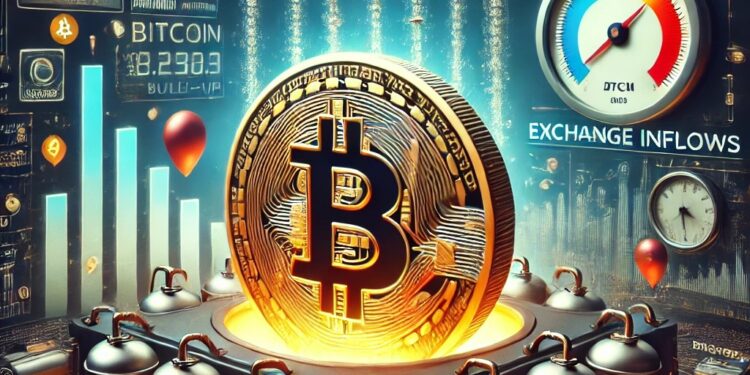 Bitcoin Under Pressure? Rising Exchange Inflows Signal Potential Supply Build-Up