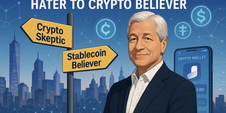 JPMorgan CEO Turns from Hater to Crypto Believer & Market Rejoices