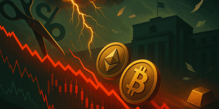 Crypto At Risk — JPMorgan Warns Fed Cut Could Spark Crash