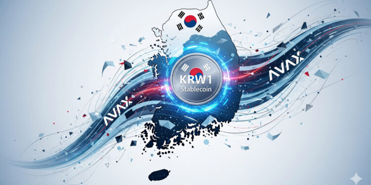 South Korea Launches First KRW1 Stablecoin on Avalanche, Fully Backed by Won