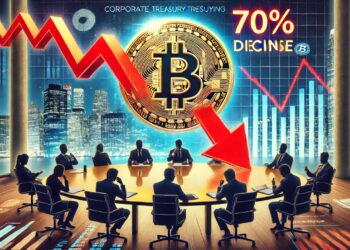 70% Decline In Corporate Crypto Treasury Buying: What’s Going On?