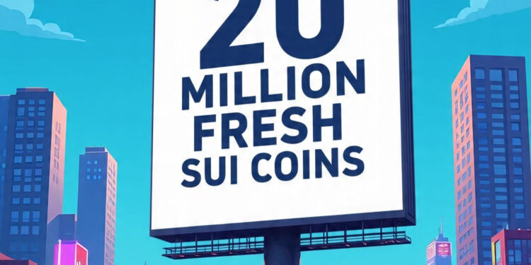 20 Million New SUI Tokens Push Treasury To New High – Details