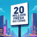20 Million New SUI Tokens Push Treasury To New High – Details