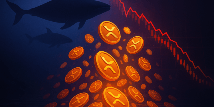 XRP Bearish Signal: Whales Offload $486 Million In Asset