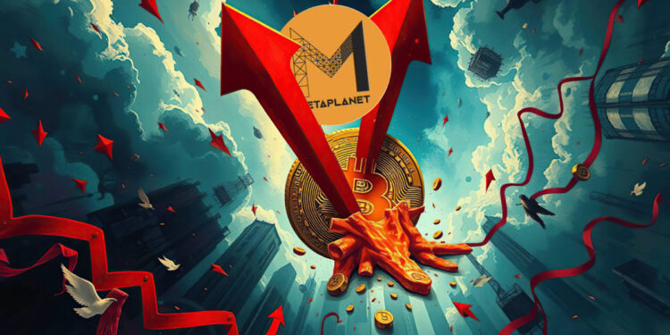 Metaplanet’s Value Sinks Below Its Bitcoin Holdings in Unprecedented Market Turn