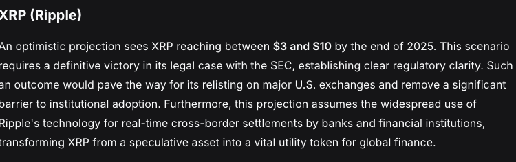 China’s DeepSeek AI Predicts the Price of XRP, Cardano, PEPE by the End of 2025