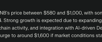 Perplexity AI Predicts the Price of BNB Coin, Ripple, Solana by the End of 2025