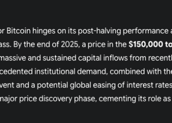 Gemini AI Predicts the Price of BTC, SOL, XRP by the End of 2025