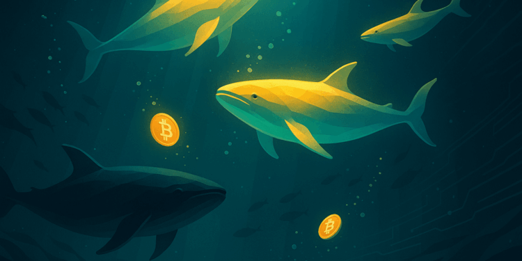 Newbie Bitcoin Whales Now Control 44% Of Realized Cap, Highest Ever