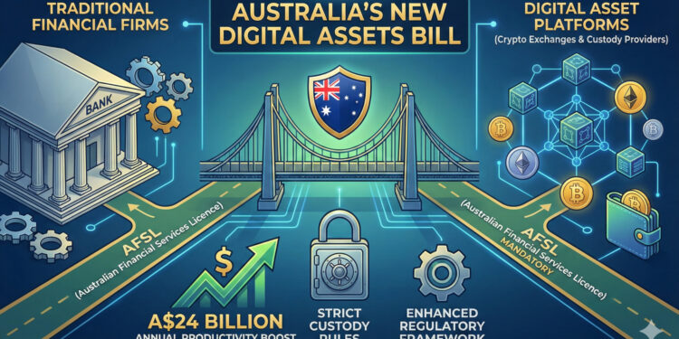 Australia Targets $24B Boost With Tough New Crypto Crackdown