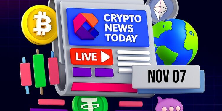 [LIVE] Crypto News Today: Latest Updates for Nov. 07, 2025 – Filecoin and Arweave Lead DePIN Surge as Bitcoin and ETH Drift Lower