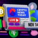 [LIVE] Crypto News Today: Latest Updates for Nov. 14, 2025 – Market Bleeds as Bitcoin Slips Under $98K; Anchorage Scoops Up 4,094 BTC Amid Selloff