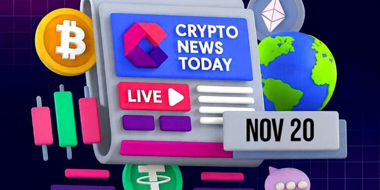 [LIVE] Crypto News Today: Latest Updates for Nov. 20, 2025 – Bitcoin Steadies Above $92K as L2s, AI Tokens and NFTs Post Moderate Gains