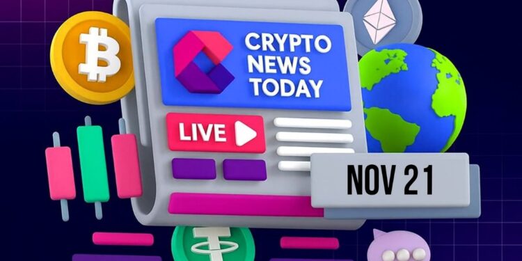 [LIVE] Crypto News Today: Latest Updates for Nov. 21, 2025 – Bitcoin Falls Below $86,000 as Medium-Term Holders Dump; Crypto Market Cap Down 6%