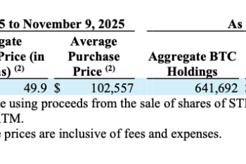 Billionaire Michael Saylor’s Strategy Buys 487 BTC for $49.9M, Total Hits 641,692