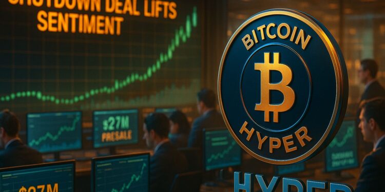 Best Crypto Presale? Bitcoin Hyper Nears $27M as US Government Shutdown Nears End