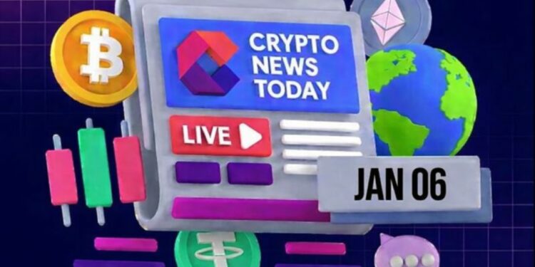 [LIVE] Crypto News Today: Latest Updates for Jan. 06, 2025 – Crypto Stocks Rally as Wall Street Hits New Highs, but Bitcoin Liquidity Weakens