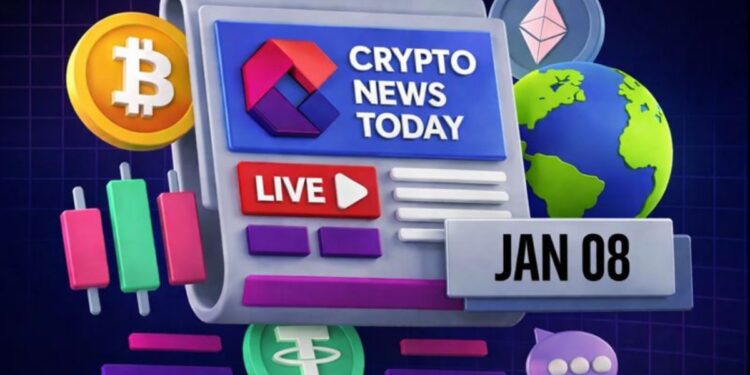 [LIVE] Crypto News Today: Latest Updates for Jan. 08, 2026 – Bitcoin Dips to $91K, RWA Leads Losses as Crypto Fear Index Slides Deeper Into Panic
