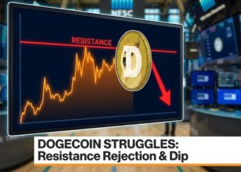 Dogecoin (DOGE) Meets Resistance and Hesitates, Market Tone Changes