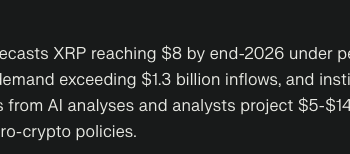 Perplexity AI Predicts the Price of XRP, PEPE and Pi Coin By the End of 2026