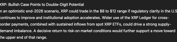 We Hacked ChatGPT to Predict the Price of XRP, Solana and Dogecoin By the End of 2026