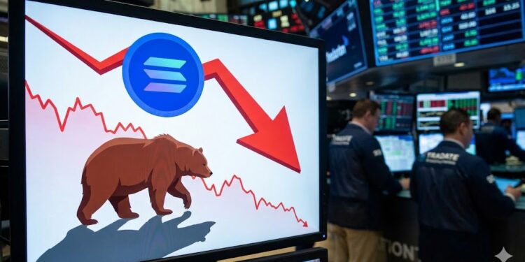 Solana (SOL) Slips Further As Bears Target Deeper Support Zones