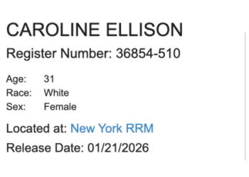 Caroline Ellison Walks Free 10 Months Early After FTX Testimony – What Happens Next?