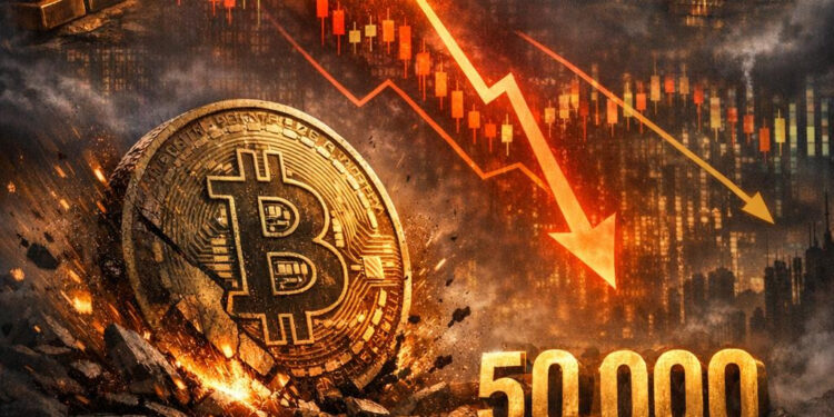 Bitcoin Could Find Next Bottom Near $50,000 Based On Gold Ratio, Expert Warns