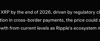 Elon’s Grok AI Predicts the Price of XRP, Cardano and Bitcoin By the End of 2026
