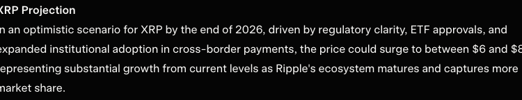 Elon’s Grok AI Predicts the Price of XRP, Cardano and Bitcoin By the End of 2026