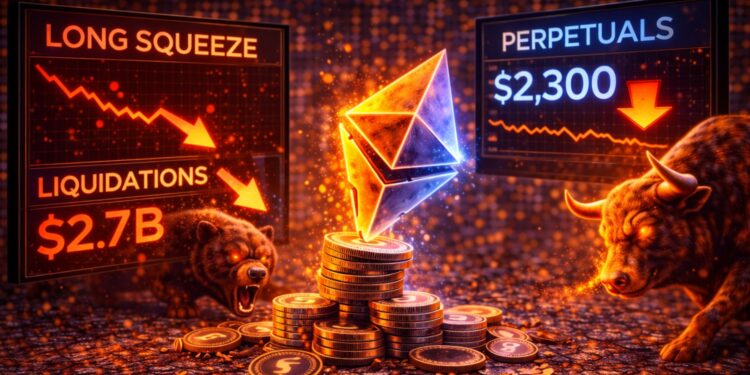 Ethereum Experiences Broad Long Squeeze Across Derivatives Exchanges: Can Bulls Hold $2,300?