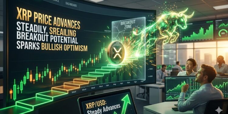XRP Price Advances Steadily, Breakout Potential Sparks Bullish Optimism