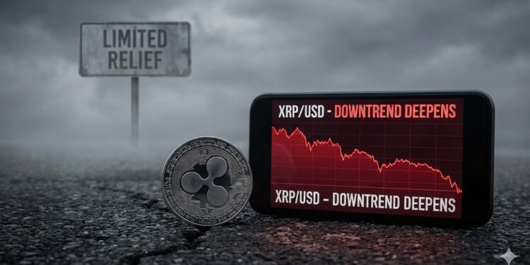 XRP Price Downtrend Deepens With Limited Signs Of Relief