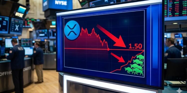 XRP Price Stumbles Toward $1.50, Bulls Running Out Of Room