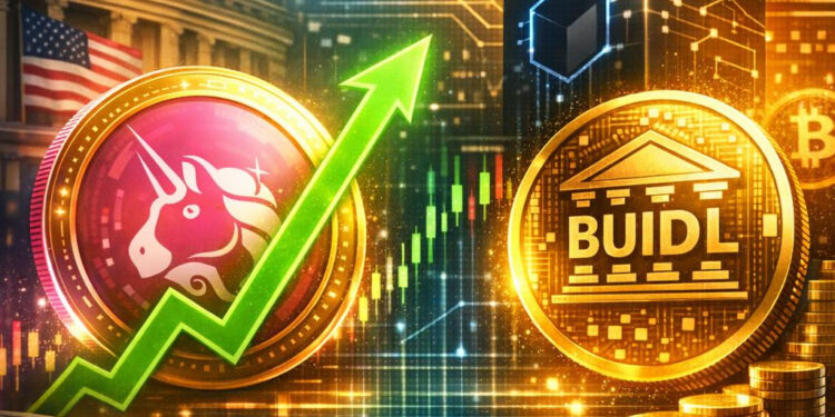 UNI Rallies 10% As BlackRock Brings Treasury‑Backed BUIDL Token To Uniswap