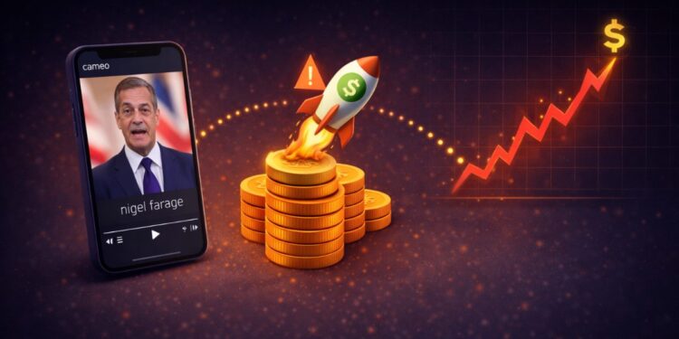 Nigel Farage Cameo Videos Exploited to Promote Pump and Dump Crypto Scams