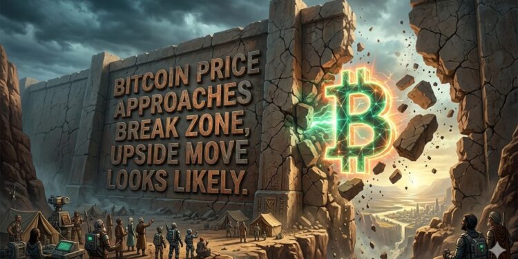 Bitcoin Price Approaches Break Zone, Upside Move Looks Likely