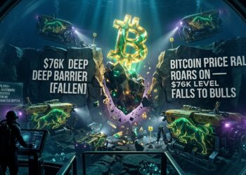 Bitcoin Price Rally Roars On — $76K Level Falls to Bulls