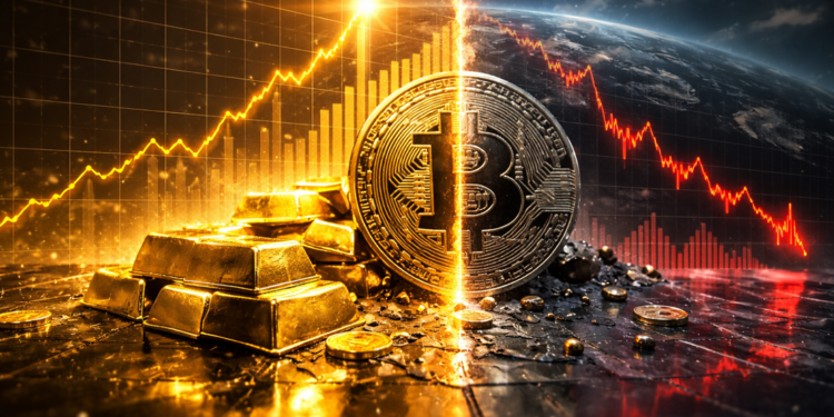 Bitcoin Has Entered A Rare Zone Against Gold, Fidelity Says